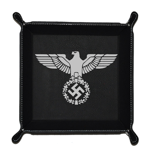 Custom Foldable Snap Dice Tray-Kreigsmarine Logo