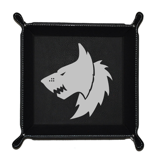 Custom Foldable Snap Dice Tray-Space Wolves Logo