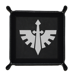 Custom Foldable Snap Dice Tray-Space Marine Logo