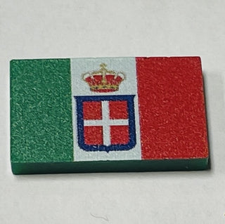 Acrylic Flag of Italy (1861-1946) Token (x10)