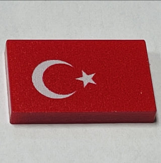 Acrylic Flag of the Ottoman Empire Token (x10)