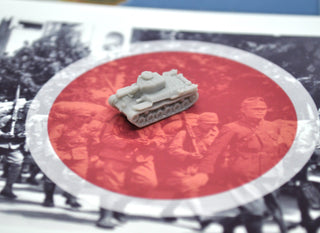 3D Printed Japanese Shinto Chi-Ha Medium Tank (x10)
