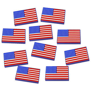 Acrylic Flag of United States (1912-1959) Token (x10)