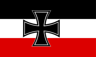 Acrylic War Flag of the Germany (1933-1935) Token (x10)