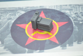 3D Printed Stalingrad Grain Elevator Victory City Marker | Axis & Allies & Global War 1936 Terrain Upgrade (x1)