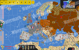 WW3 NATO vs Warsaw Pact in Europe during the 1980s