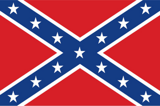 Acrylic Battle Flag of Confederate States of America Token (x10) - Combat Miniatures