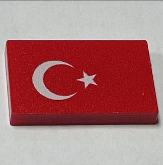 Acrylic Flag of the Ottoman Empire Token (x10) - Combat Miniatures