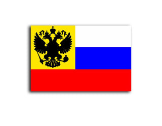 Acrylic Flag of the Russian Empire Token (x10) - Combat Miniatures