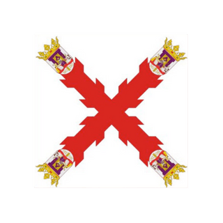 Acrylic Napoleonic Flag of Spain Token (x10) - Combat Miniatures