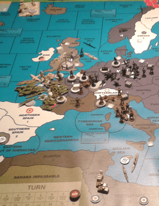 Advanced Europe 1941 (Map Only) - Combat Miniatures