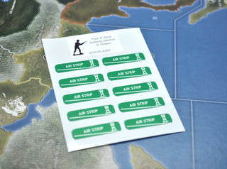 Airstrip Vinyl Sticker Marker (x10) - Combat Miniatures