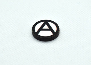 Anarchy Symbol Roundel Marker "A"(x10) - Combat Miniatures
