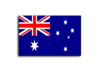 Australian 1908-P Acrylic Flag (x10)