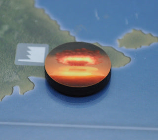 Atomic Explosion Roundel Marker (x5) - Combat Miniatures