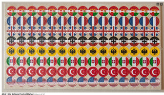 Axis & Allies 1914 Cardboard Roundels - Combat Miniatures