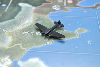 Axis & Allies 1941 German Bomber Replacement Miniature (He - 111 Style) – Black - Combat Miniatures