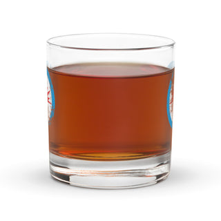 Axis & Allies ANZAC Roundel Rocks glass - Combat Miniatures