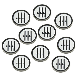 WWII Acrylic Faction Roundels, Italian Fascist Air Force Roundel (x10)