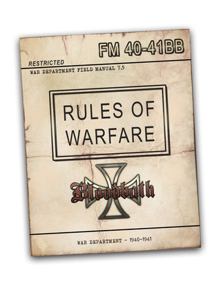 Bloodbath 1940-1941 BBR7 Map Only | WWII Strategy Wargame - Combat Miniatures