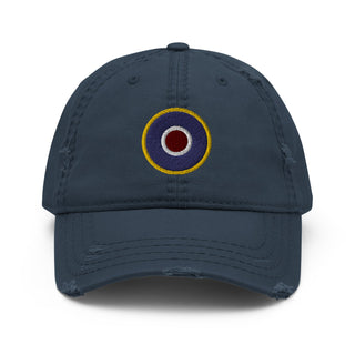 British Airforce Roundel Type C.1 Distressed Hat - Combat Miniatures