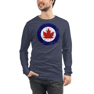 Canadian Airforce Roundel Unisex Long Sleeve T-Shirt - Combat Miniatures