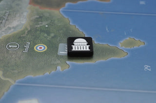 Capital/Victory City Acrylic Marker, Brown (x10) - Combat Miniatures