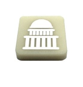 Capital/Victory City Acrylic Marker, Tan (x10) - Combat Miniatures