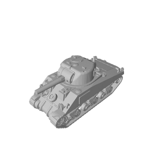 3D Printed 1/285 Sherman Tank (x10)