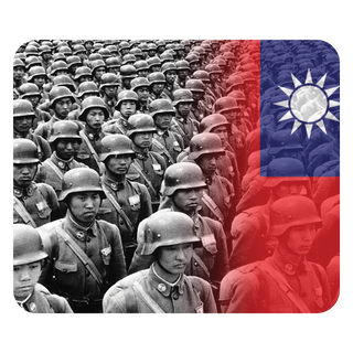 WW2 Nationalist Chinese Flag Mousepad