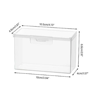 Clear Plastic Playing Card Case/Storage Box - Combat Miniatures