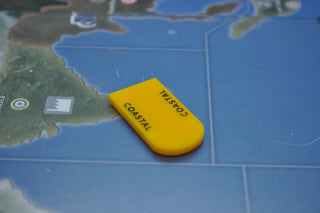 Coastal Unit Designation Acrylic Marker, Set of 10 - Combat Miniatures