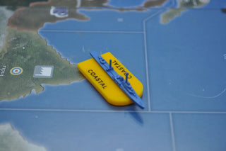 Coastal Unit Designation Acrylic Marker, Set of 10 - Combat Miniatures