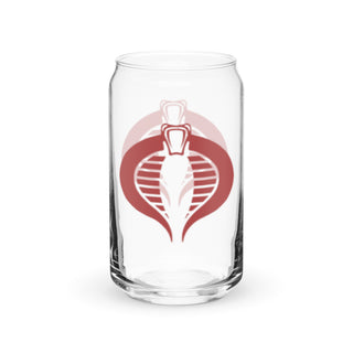 Cobra Logo in Red Can - shaped glass - Combat Miniatures