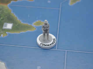 Commander Unit ID Acrylic Markers(x5) - Combat Miniatures