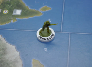 Commander Unit ID Acrylic Markers(x5) - Combat Miniatures