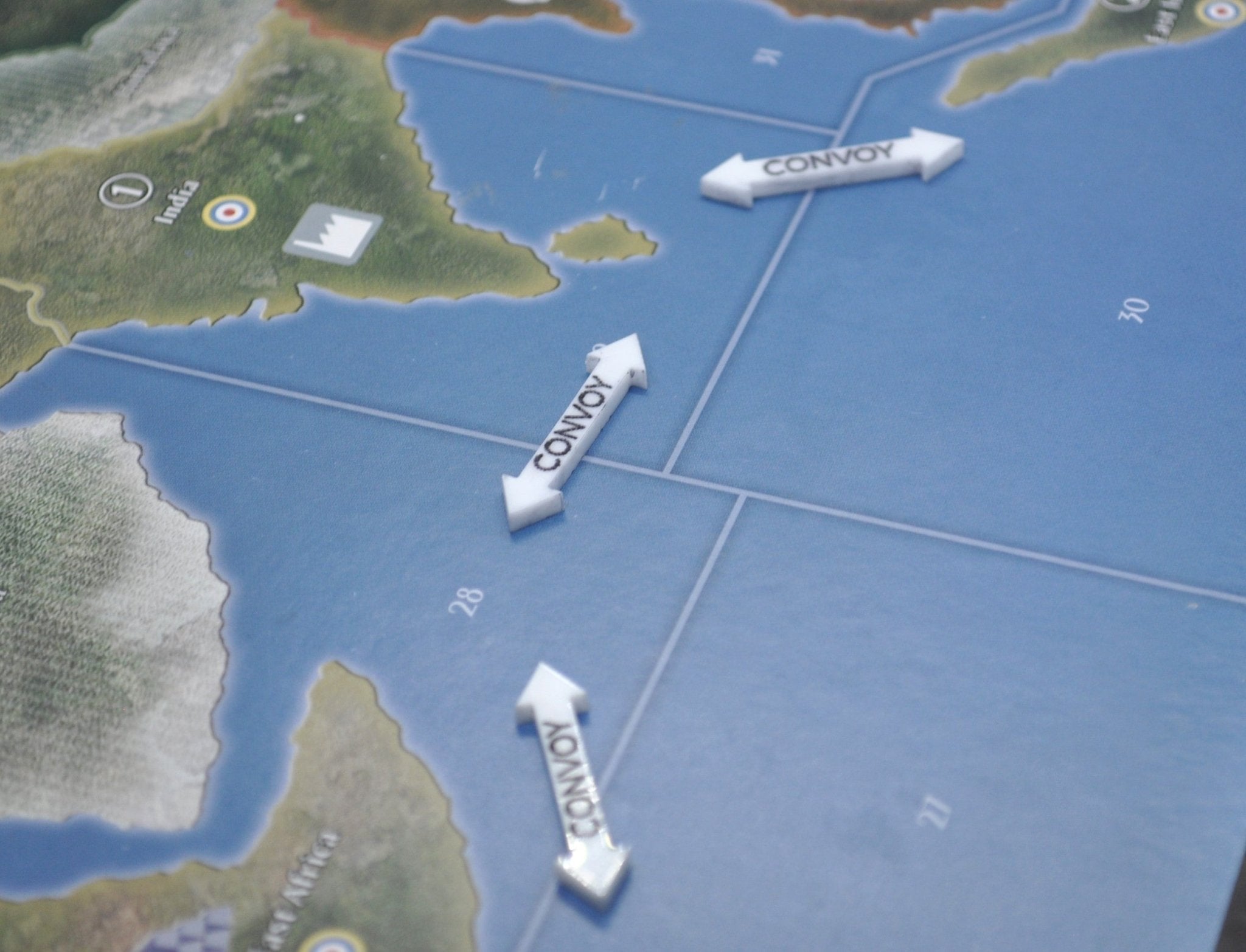 Convoy Route Designation Marker (x10) - Combat Miniatures