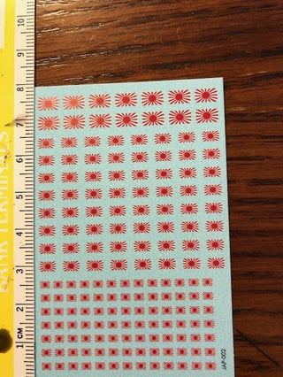 Cross of St. George Flag Waterslide Decals - Combat Miniatures