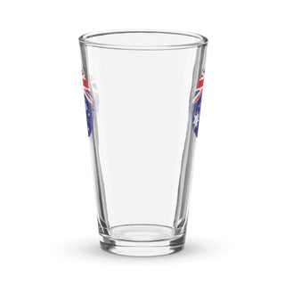 Custom Australian Flag Roundel Shaker pint glass - Combat Miniatures