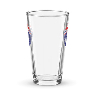 Custom Australian Flag Roundel Shaker pint glass - Combat Miniatures