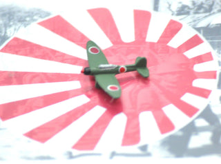 Custom Painted D3A Japanese Val Dive Bomber | Axis & Allies Upgrade - Combat Miniatures