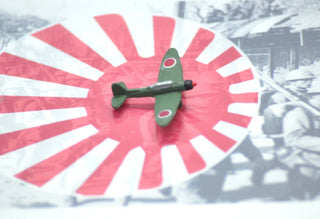 Custom Painted D3A Japanese Val Dive Bomber | Axis & Allies Upgrade - Combat Miniatures