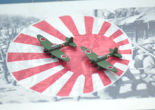 Custom Painted D3A Japanese Val Dive Bomber | Axis & Allies Upgrade - Combat Miniatures
