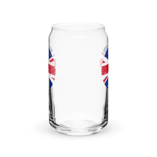 Custom Union Jack Flag Roundel Can - shaped glass - Combat Miniatures