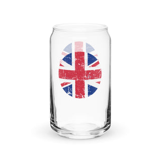 Custom Union Jack Flag Roundel Can - shaped glass - Combat Miniatures