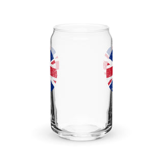 Custom Union Jack Flag Roundel Can - shaped glass - Combat Miniatures