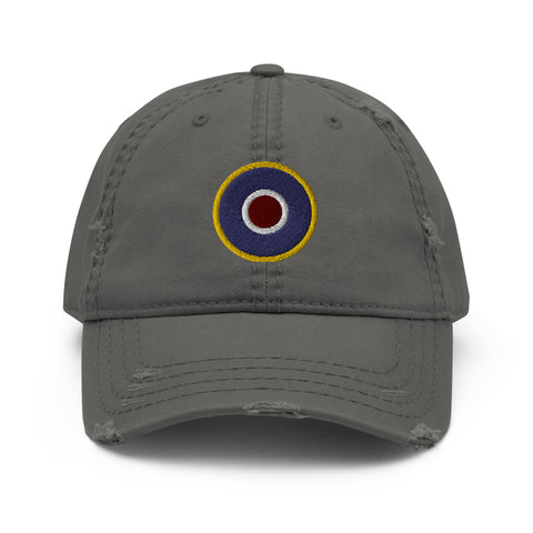 British Airforce Roundel Type C.1 Distressed Hat