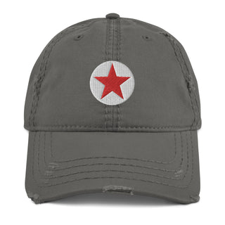 Red Star Roundel Distressed Dad Hat
