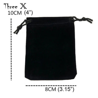 Durable Velvet Carrying Bag with Drawstring - Combat Miniatures