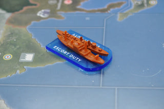 Escort Duty Marker 1.75” x 1” (1/8” Thick) | Set of 5 - Combat Miniatures